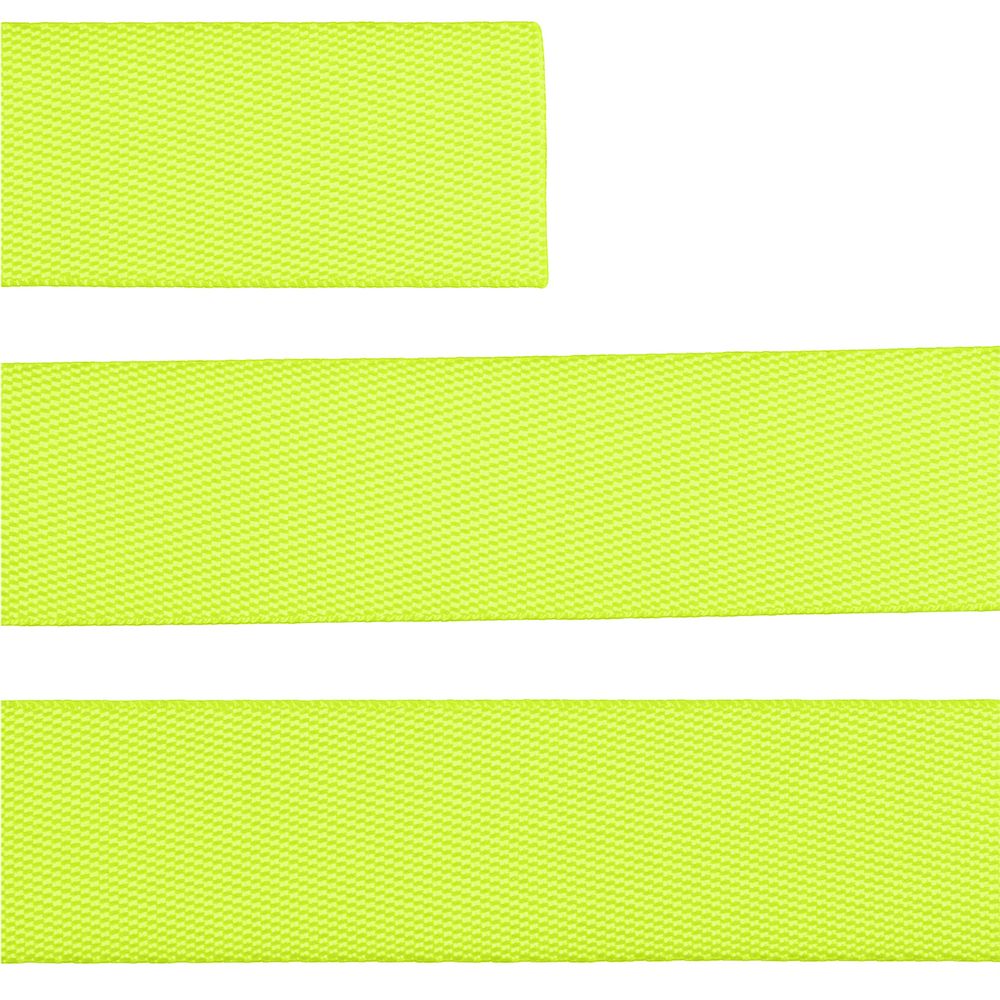 Стропа текстильная Fune 25 M, желтый неон, 70 см / Миниатюра WWW (1000)