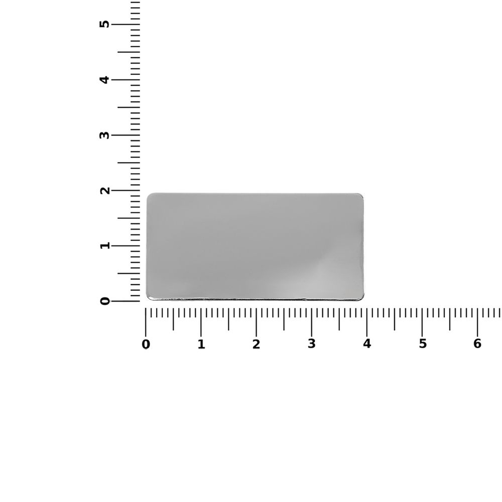 Значок Magnet Matto, серебристый глянцевый / Миниатюра WWW (1000)