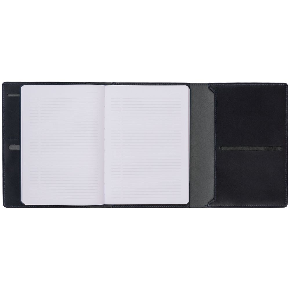 Ежедневник-портфолио Napoli, недатированный, синий / Миниатюра WWW (1000)