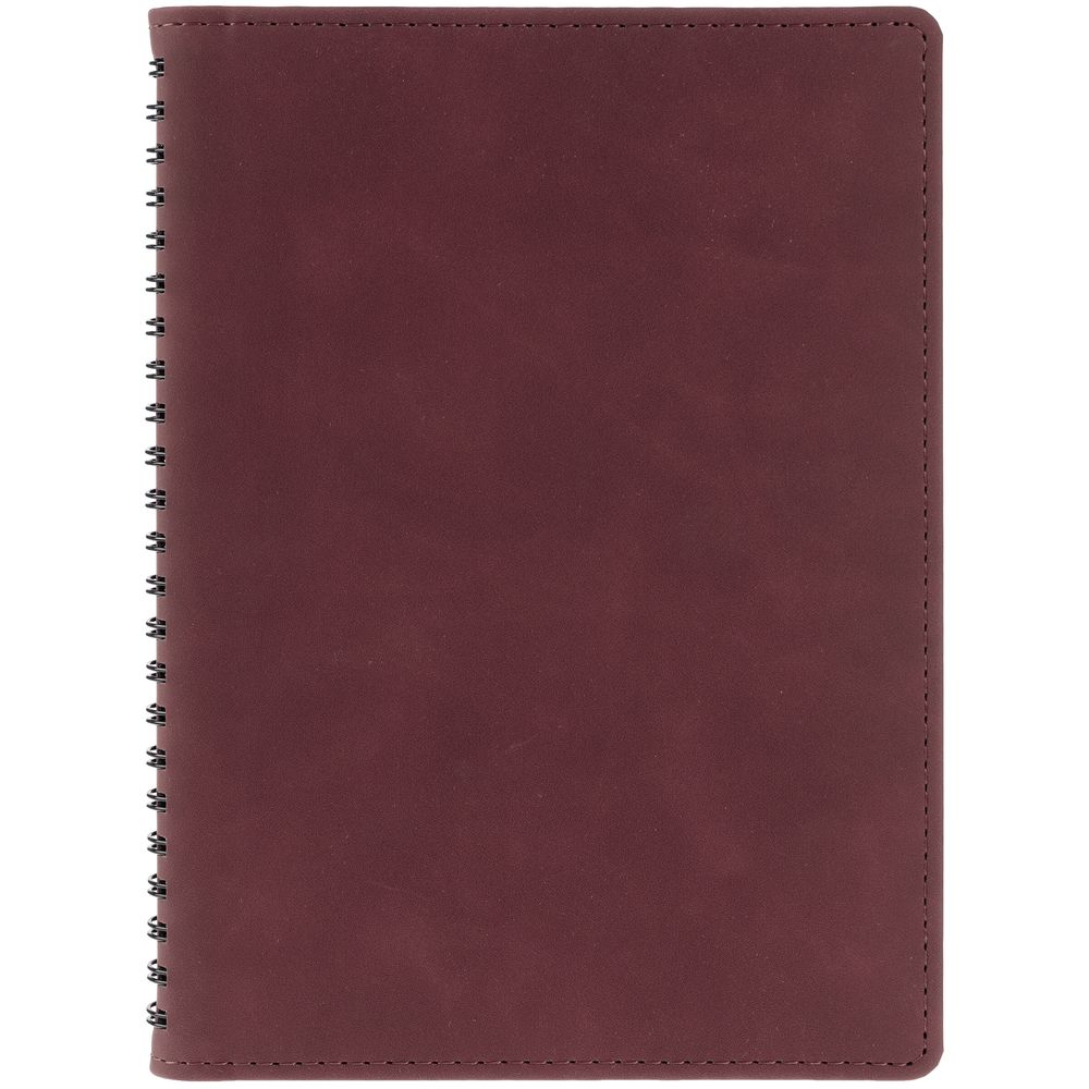 Ежедневник Spring Urban, недатированный, бордовый / Миниатюра WWW (1000)