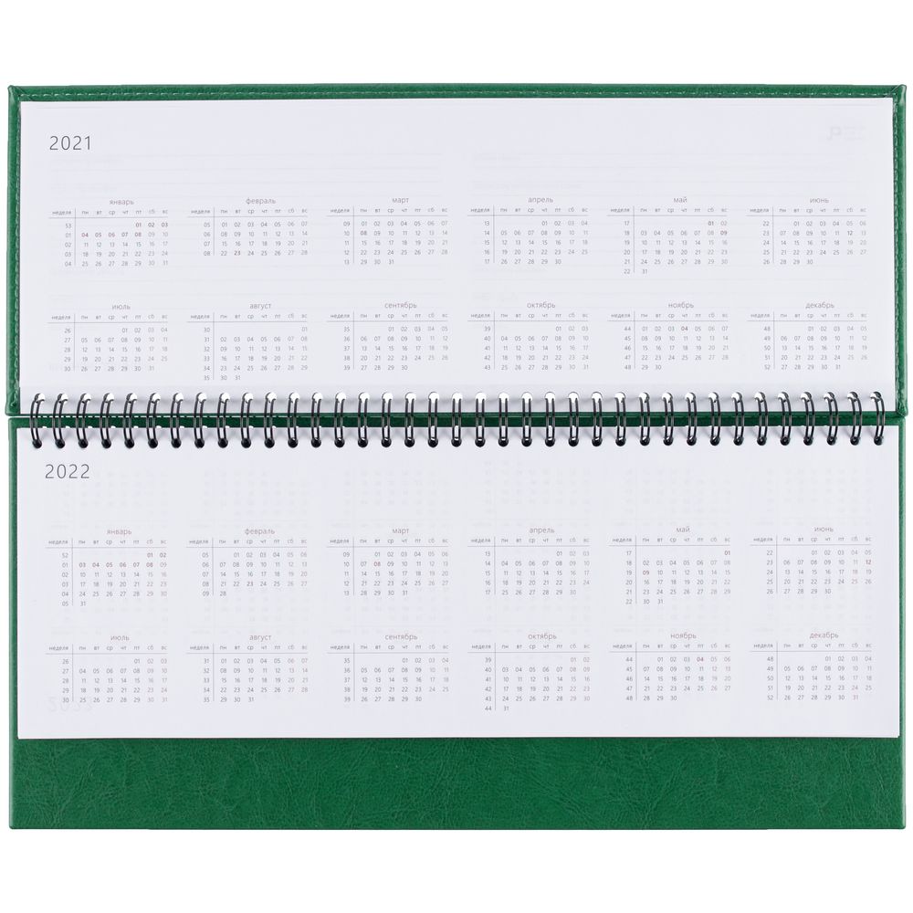 Планинг Nebraska, недатированный, зеленый / Миниатюра WWW (1000)