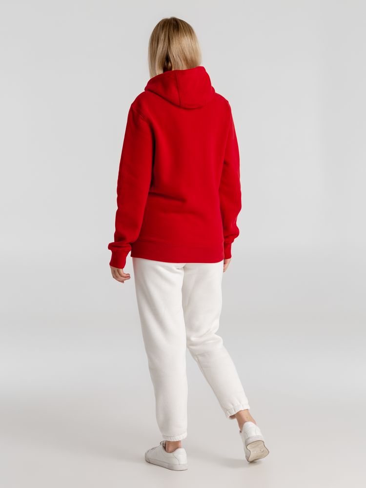 Толстовка с капюшоном унисекс King, красная / Миниатюра WWW (1000)