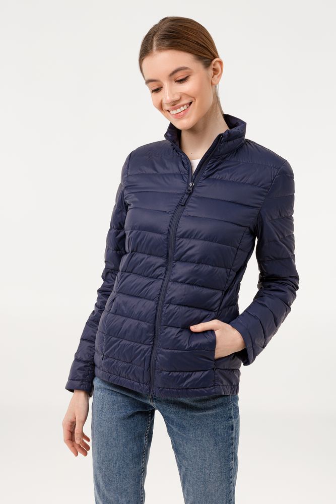 Куртка женская Wilson Women, темно-синяя / Миниатюра WWW (1000)