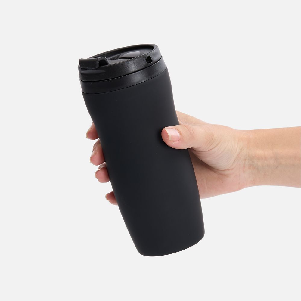 Термостакан Forma, черный / Миниатюра WWW (1000)