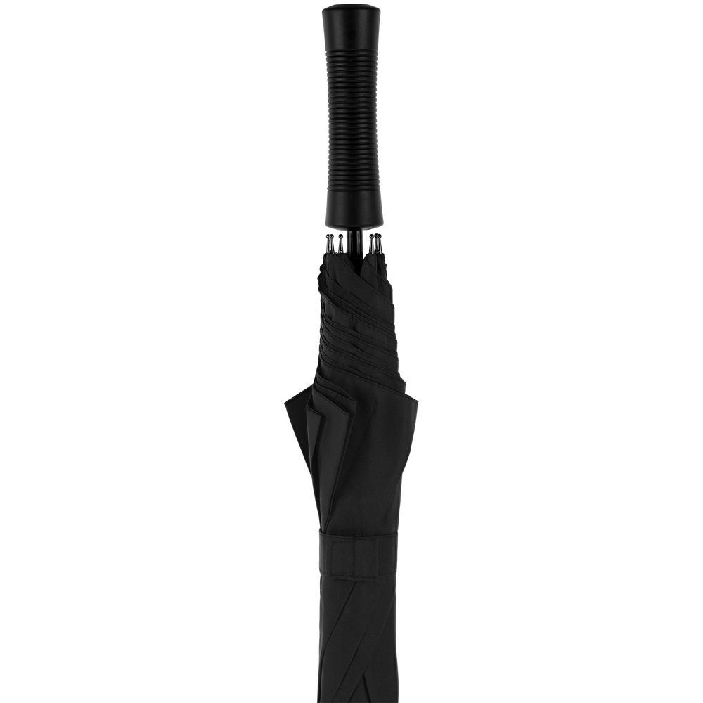 Зонт-трость Lanzer, черный / Миниатюра WWW (1000)