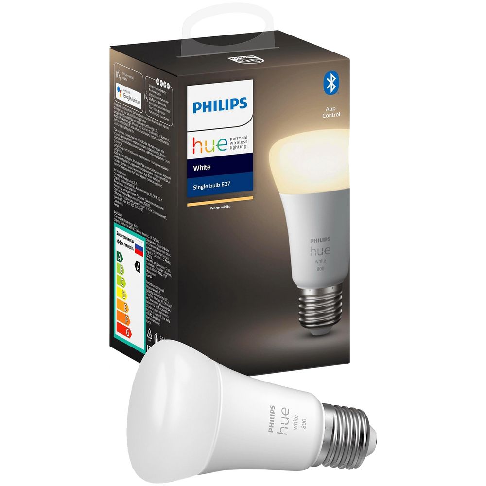 Умная лампа Philips с цоколем Е27 / Миниатюра WWW (1000)