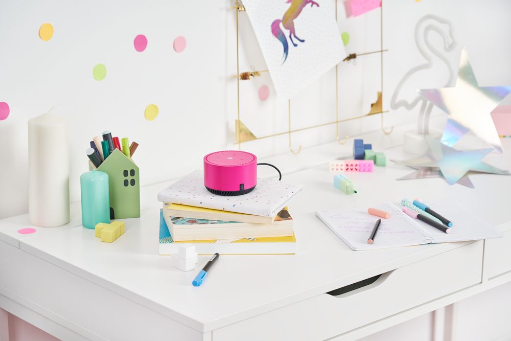 Умная колонка «Яндекс Станция Лайт», фламинго / Миниатюра WWW (1000)