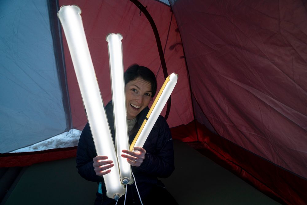 Мягкий кемпинговый фонарь Everglow Light Tube, большой / Миниатюра WWW (1000)