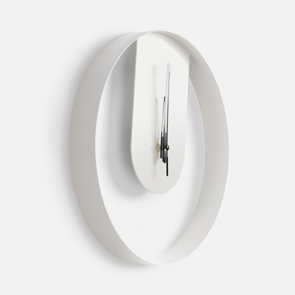 Часы Laconic, белые / Миниатюра WWW (1000)