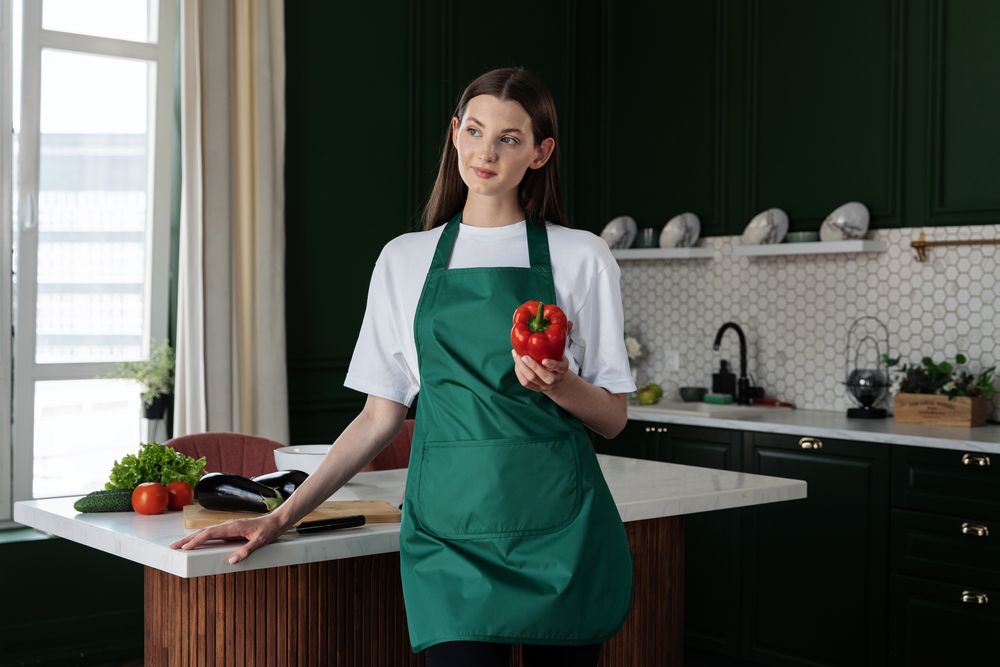 Фартук Neat, зеленый / Миниатюра WWW (1000)