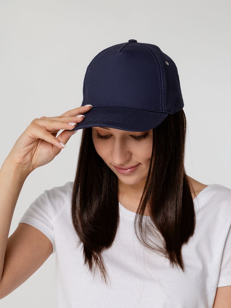 Бейсболка Standard, темно-синяя / Миниатюра WWW (1000)