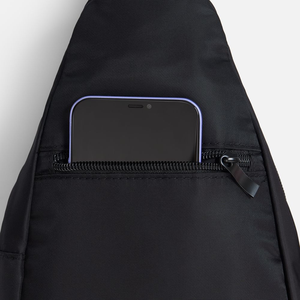 Спортивный кросс-боди рюкзак Bagventure, черный / Миниатюра WWW (1000)