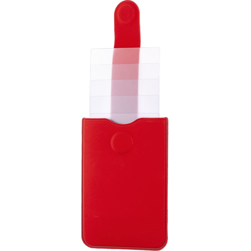 Чехол для карточек Faery, красный / Миниатюра WWW (1000)