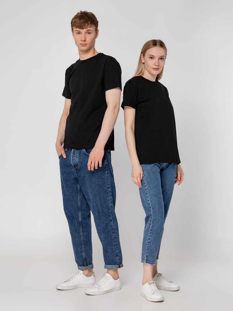 Футболка унисекс T-Bolka 160, черная / Миниатюра WWW (1000)