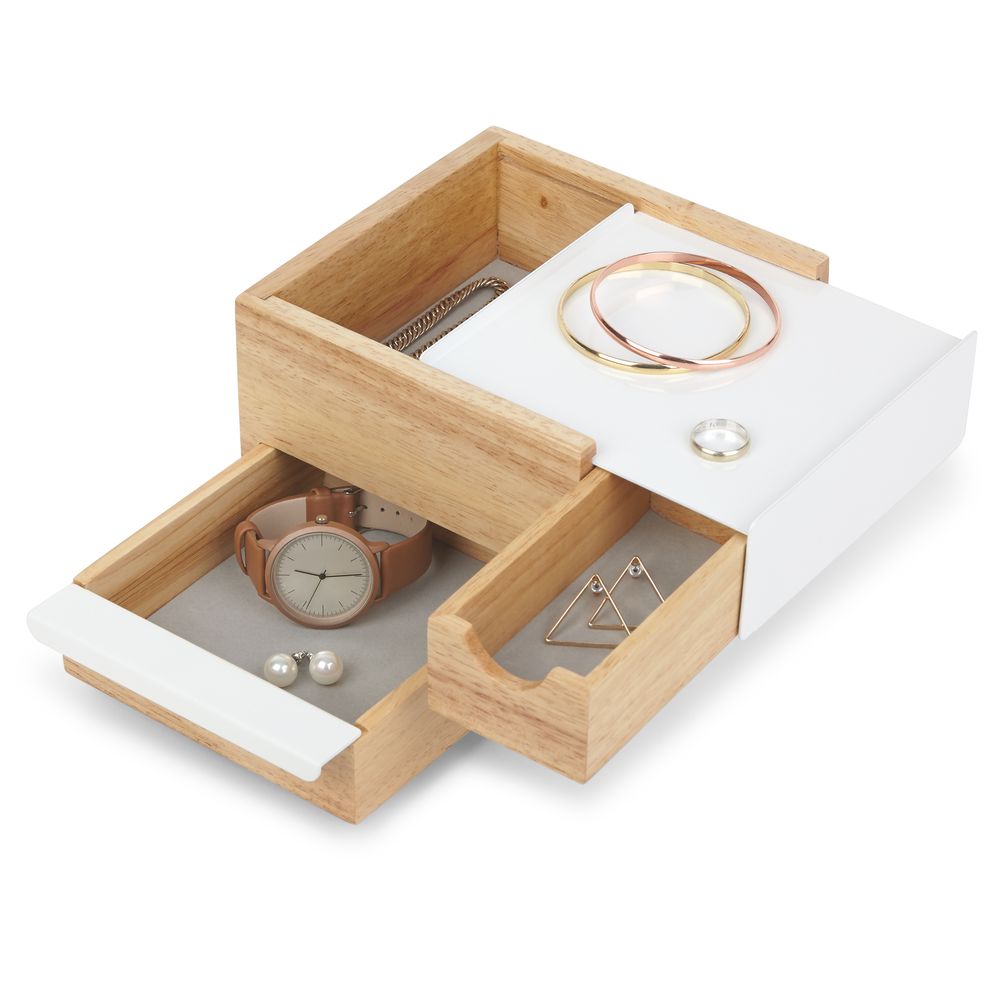 Шкатулка для украшений Stowit, малая, белая / Миниатюра WWW (1000)