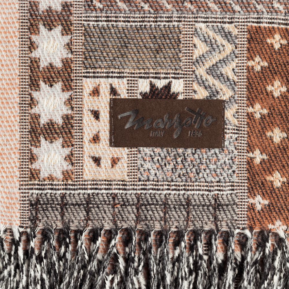 Плед Baltimora, коричневый / Миниатюра WWW (1000)