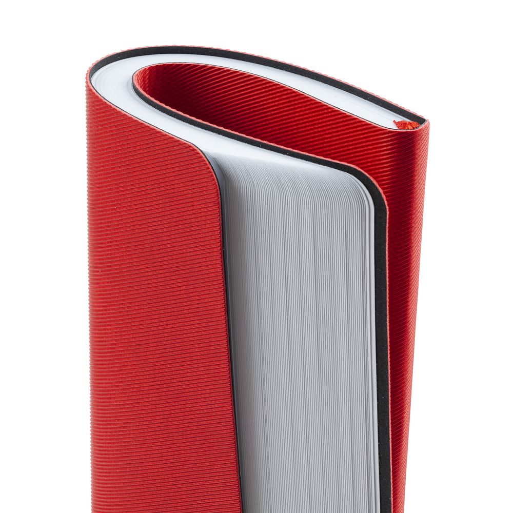 Блокнот Twill, красный / Миниатюра WWW (1000)