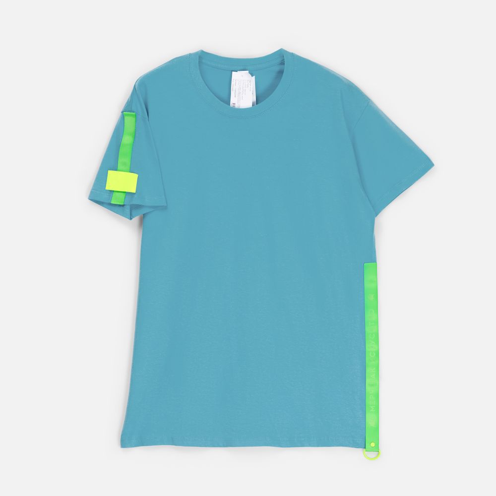 Футболка Imperial 190, бирюзовая / Миниатюра нанесения (1000)