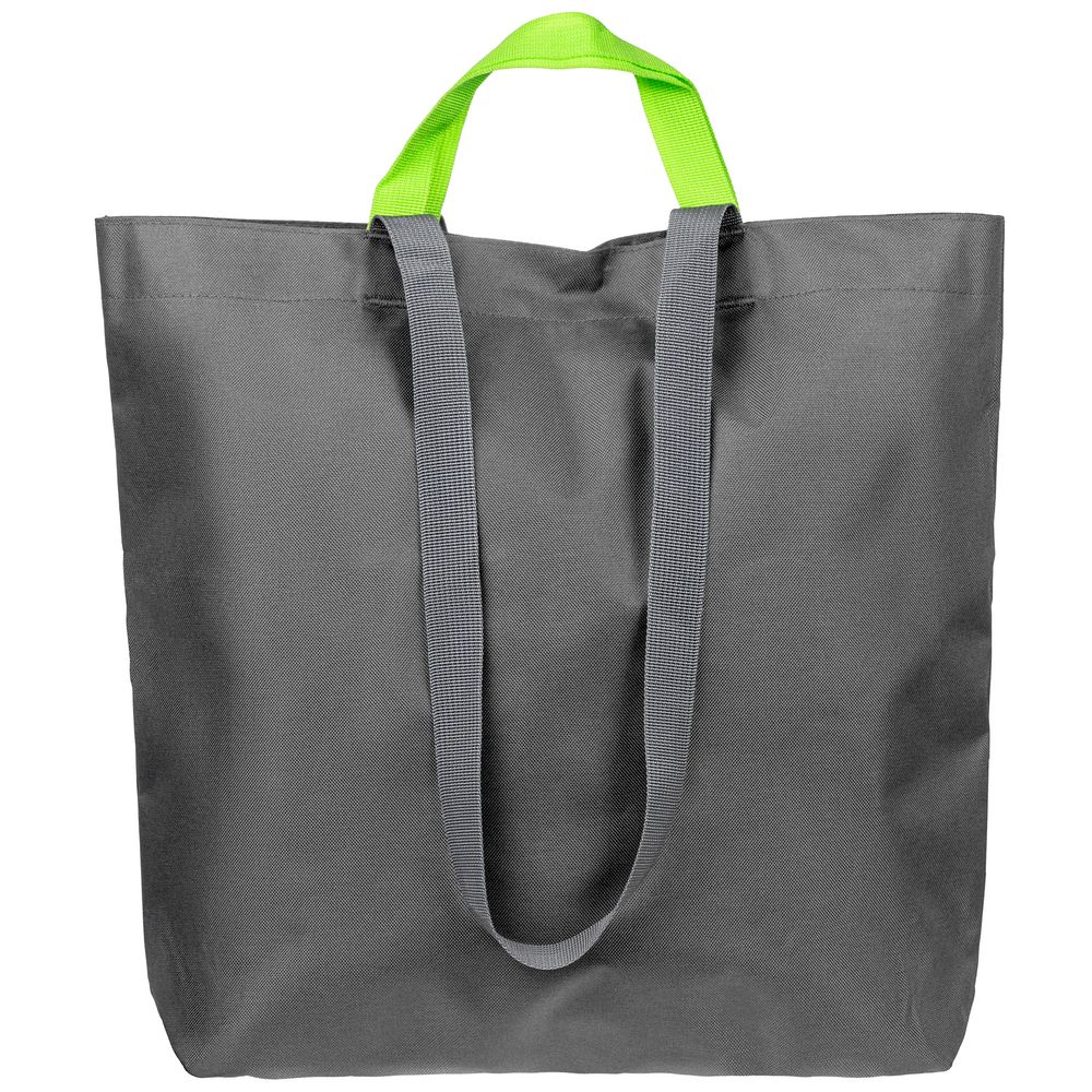Шопер Sensa, серый с салатовым / Миниатюра WWW (1000)