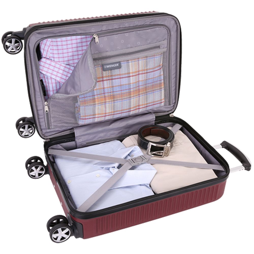 Чемодан Vaud L, бордовый / Миниатюра WWW (1000)