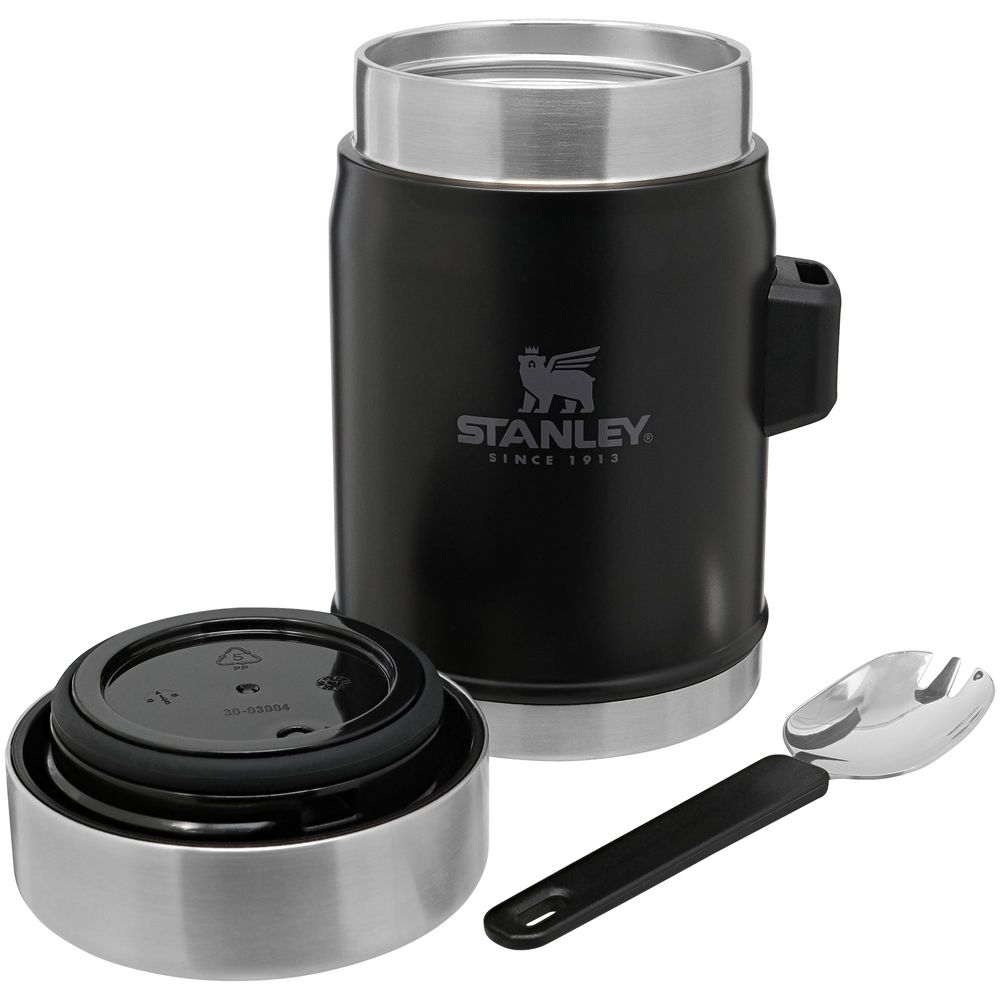 Термос для еды Stanley Classic 400, черный / Миниатюра WWW (1000)