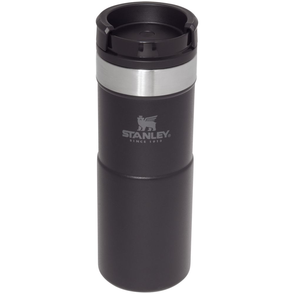 Термокружка Stanley Classic Neverleak 350, черная / Миниатюра WWW (1000)
