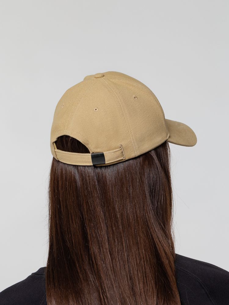 Бейсболка Hillside, бежевая / Миниатюра WWW (1000)