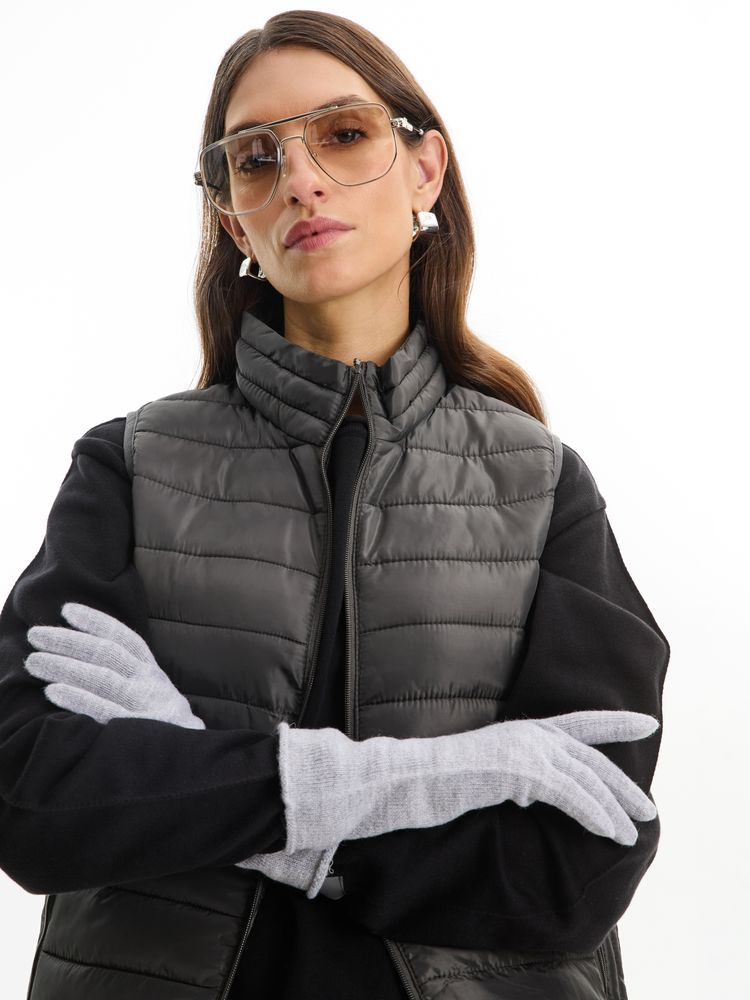 Перчатки Alpine, удлиненные, серые / Миниатюра WWW (1000)