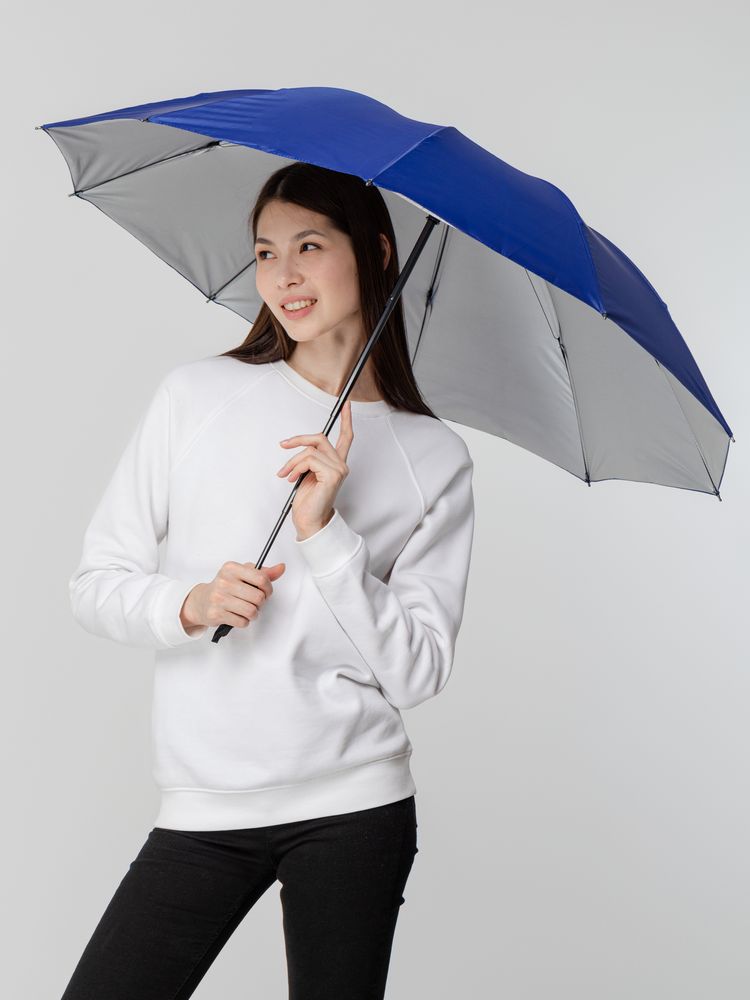 Зонт-наоборот складной Stardome, синий / Миниатюра WWW (1000)