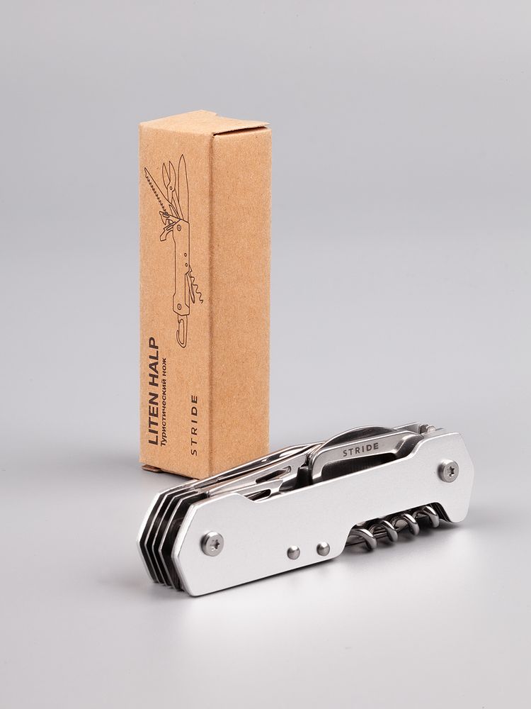 Туристический нож Liten Halp, серебристый / Миниатюра WWW (1000)