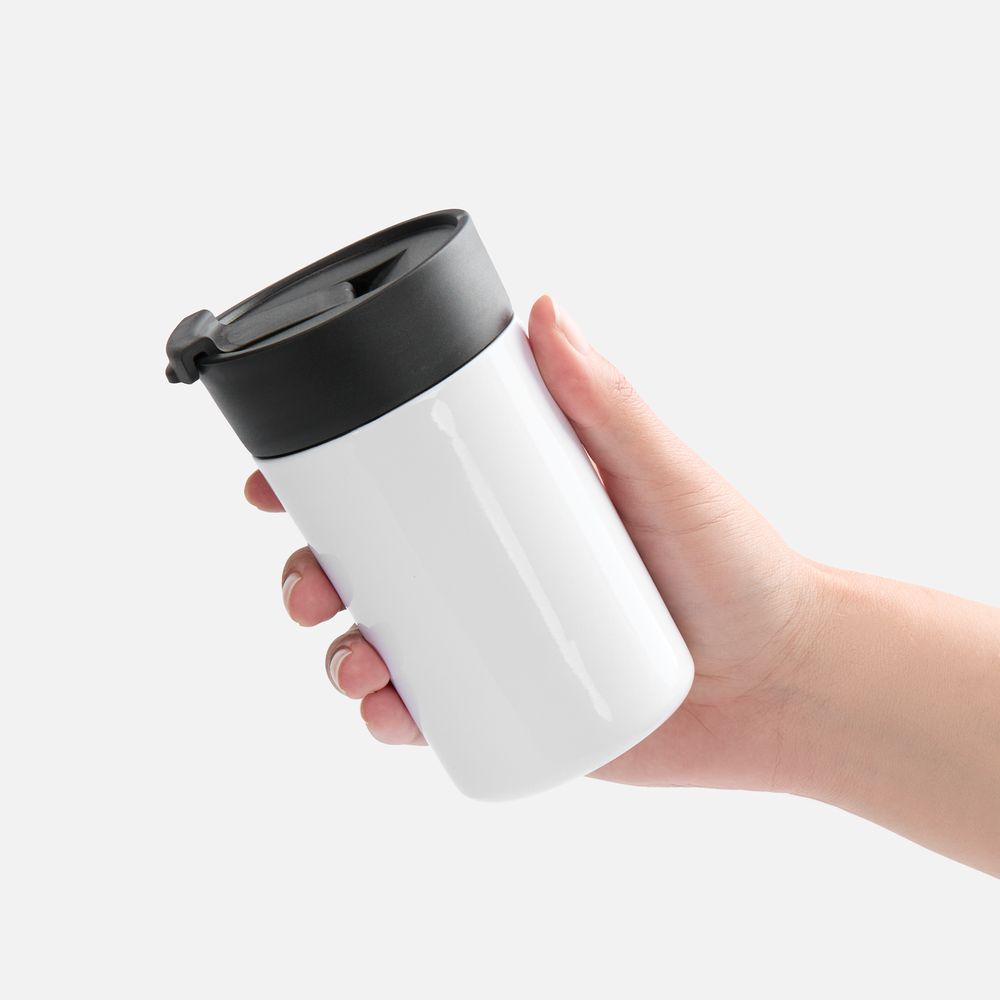 Термостакан для сублимации Gwen, белый / Миниатюра WWW (1000)