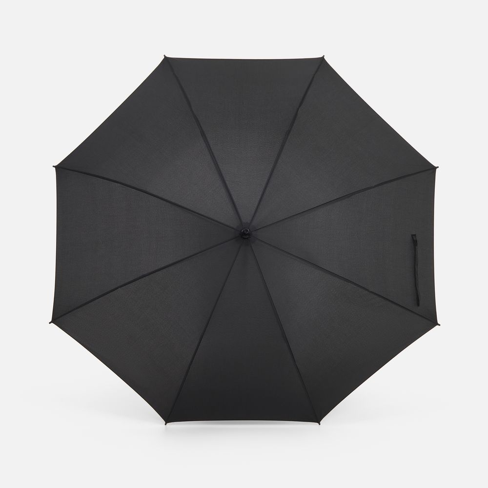 Зонт-трость Simple Golf, черный / Миниатюра WWW (1000)