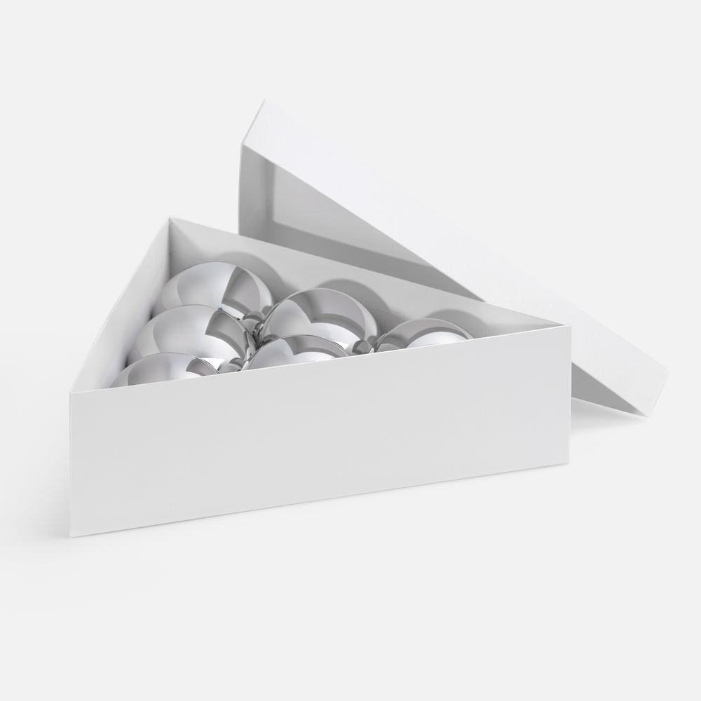 Коробка Trigon, белая / Миниатюра WWW (1000)