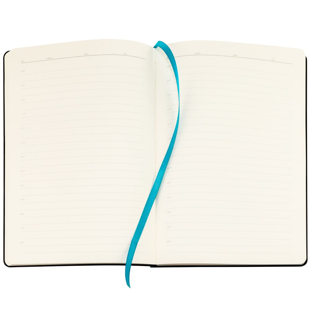 Ежедневник Lable, недатированный, бирюзовый / Миниатюра WWW (1000)