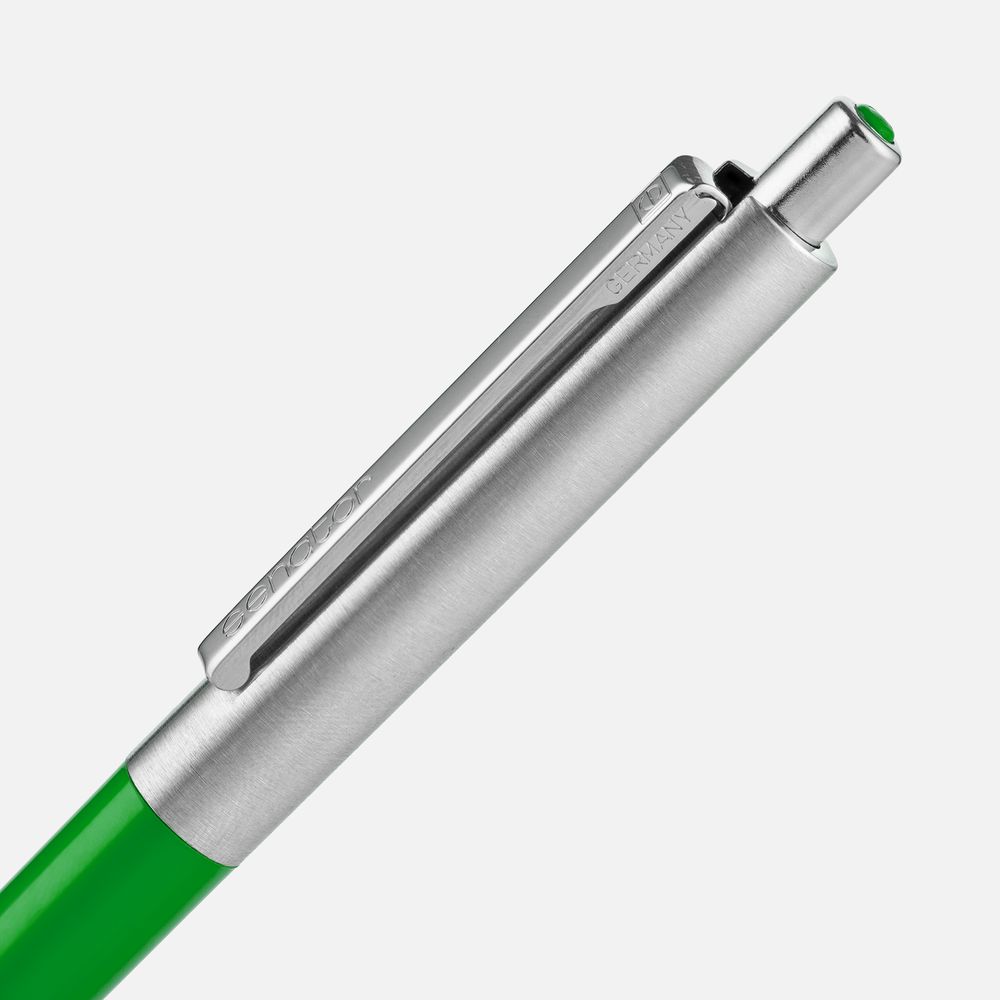 Ручка шариковая Senator Point Metal, ver.2, зеленая / Миниатюра WWW (1000)