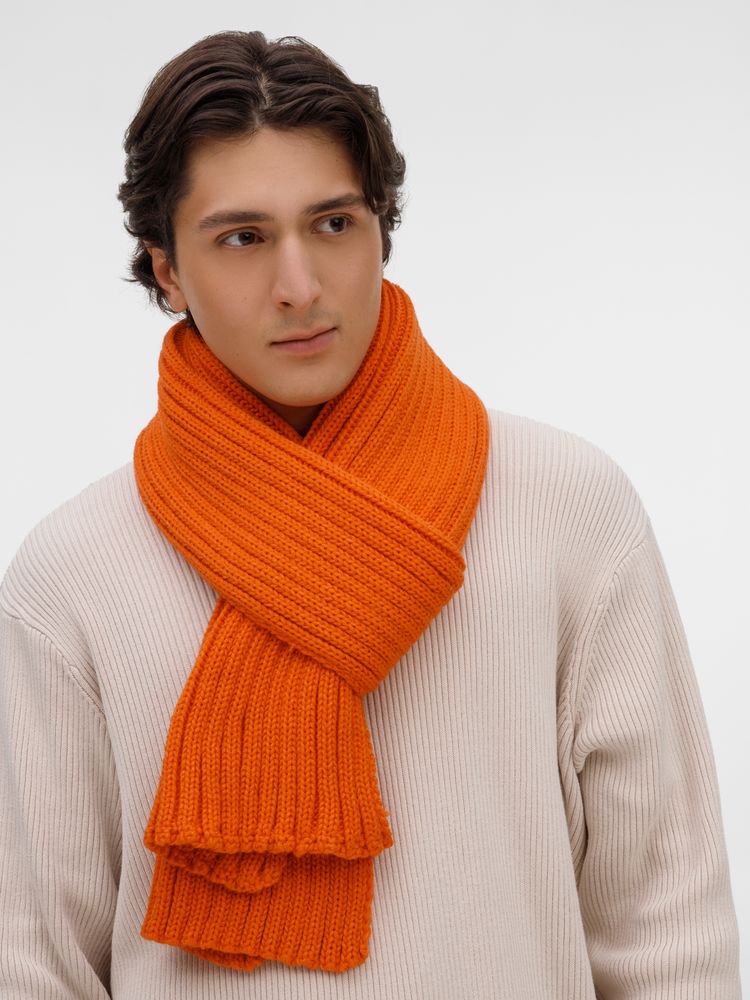 Шарф HappyGo, оранжевый / Миниатюра WWW (1000)