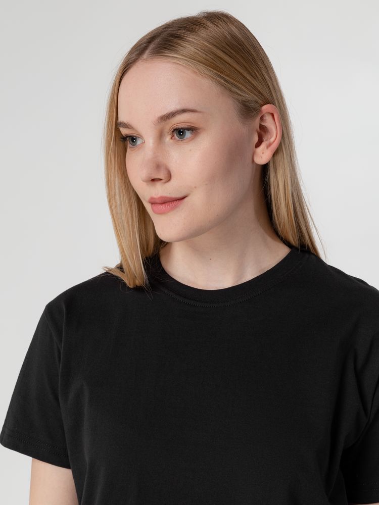 Футболка унисекс T-Bolka 160, черная / Миниатюра WWW (1000)