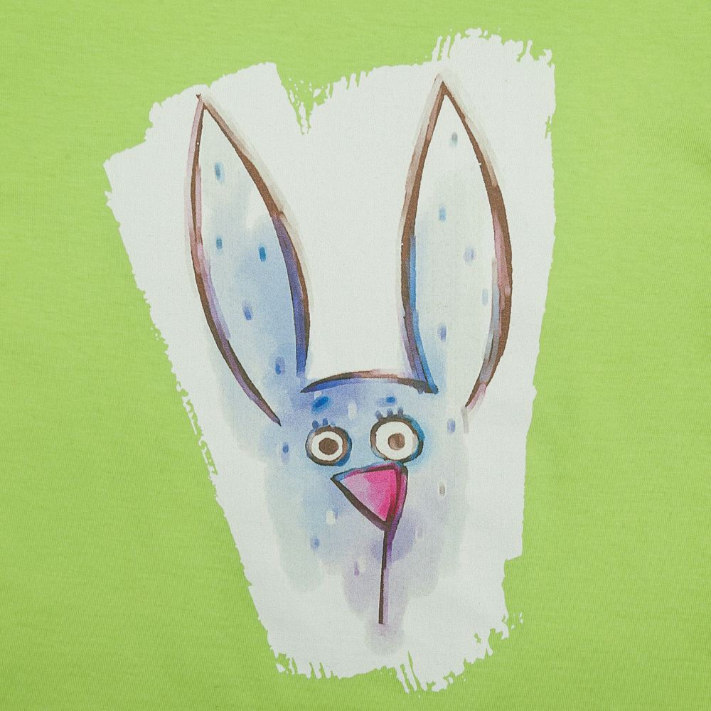 Футболка детская Funny Animals, зеленое яблоко / Миниатюра WWW (1000)