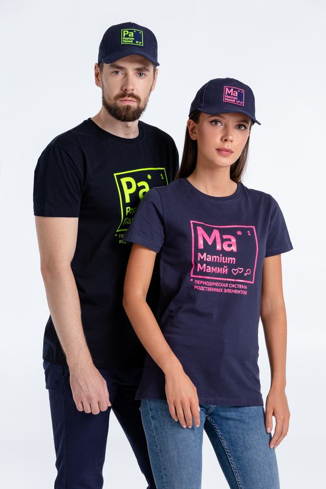 Футболка женская «Мамий», темно-синяя / Миниатюра WWW (1000)