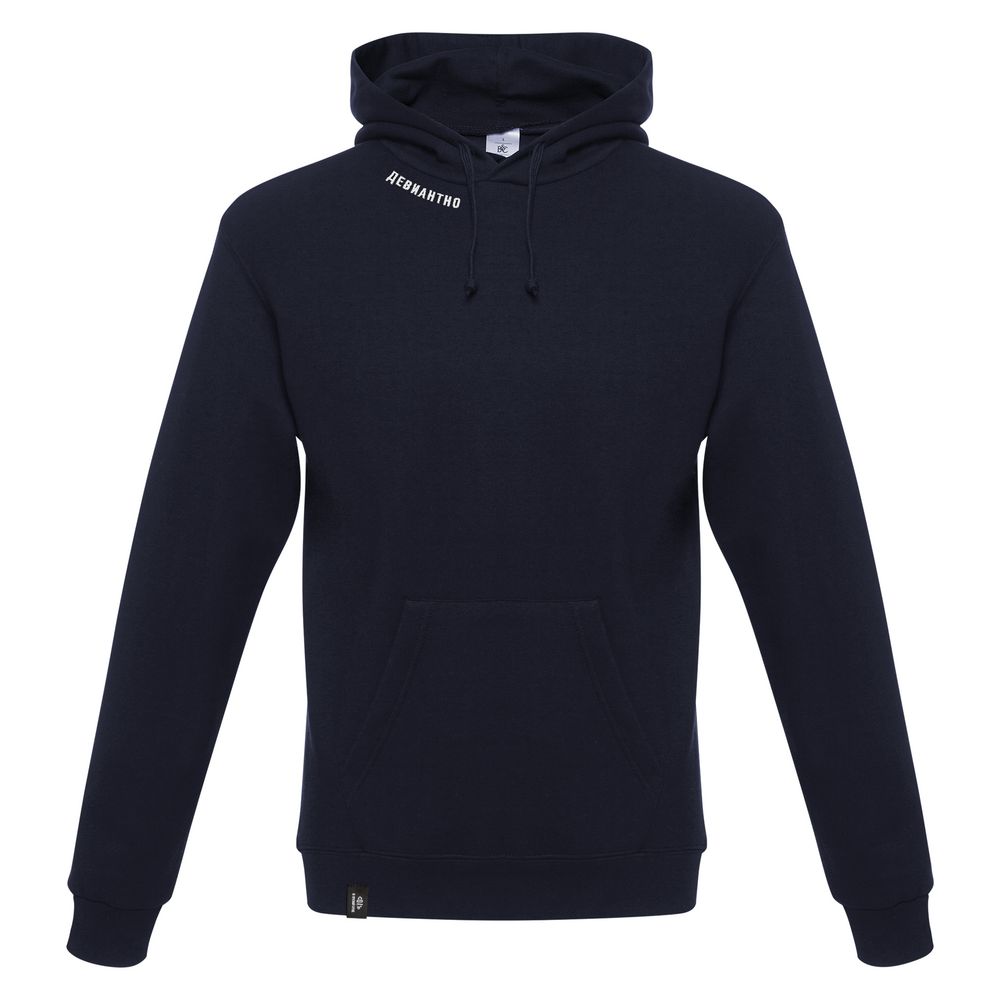 Худи с вышивкой «Девиантно», темно-синее / Миниатюра WWW (1000)