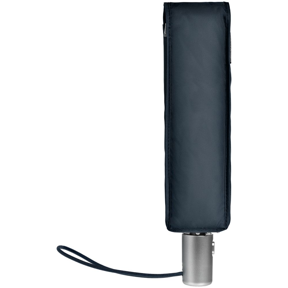 Складной зонт Alu Drop S, 3 сложения, 7 спиц, автомат, синий / Миниатюра WWW (1000)