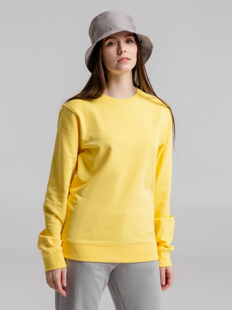 Свитшот унисекс BNC Organic, желтый / Миниатюра WWW (1000)