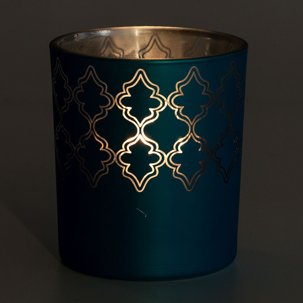 Подсвечник King, темно-синий / Миниатюра WWW (1000)