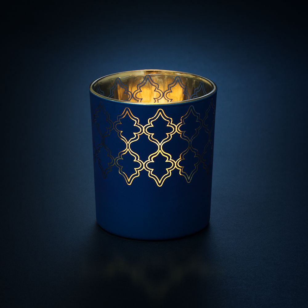 Подсвечник King, темно-синий / Миниатюра WWW (1000)