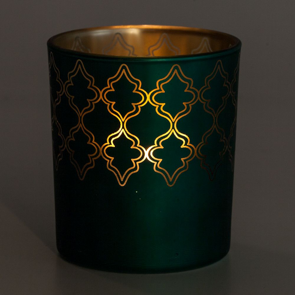 Подсвечник King, зеленый / Миниатюра WWW (1000)