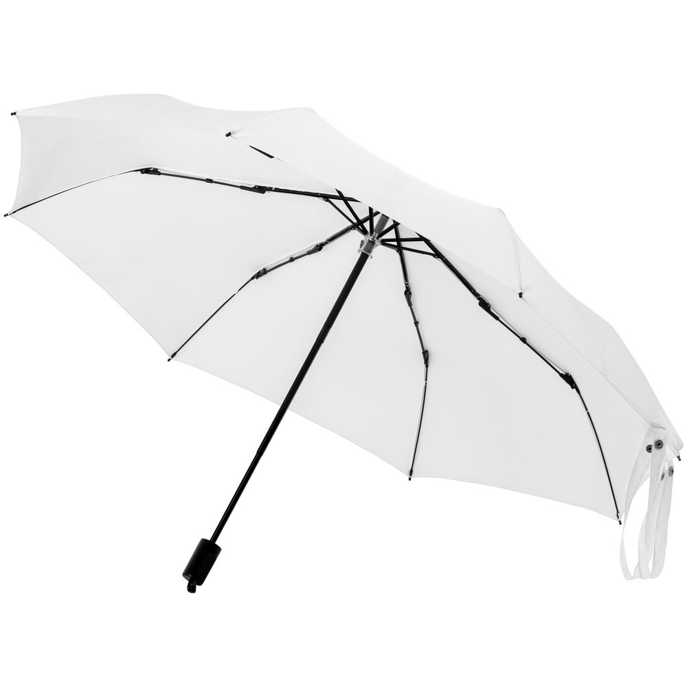 Зонт-сумка складной Stash, белый / Миниатюра WWW (1000)