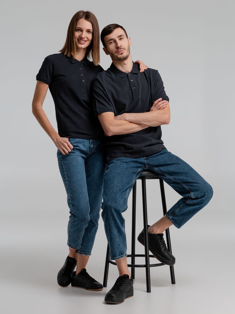 Рубашка поло женская Neptune, темно-синяя / Миниатюра WWW (1000)