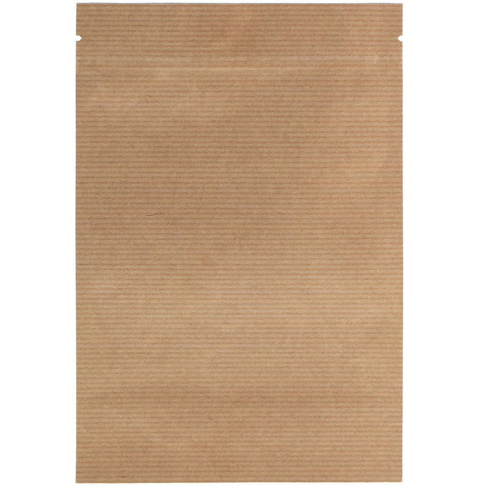 Пакет c замком Zippa S, крафт / Миниатюра WWW (1000)