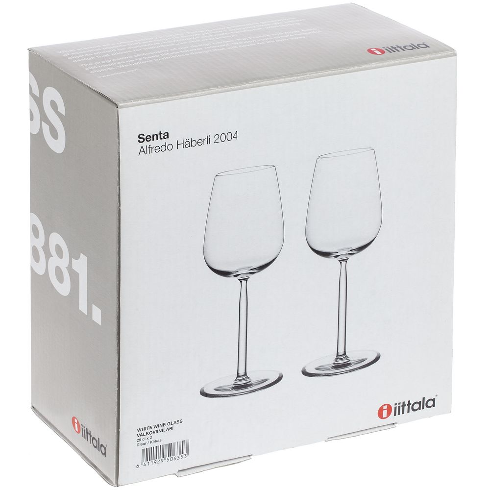 Набор из 2 бокалов для белого вина Senta / Миниатюра WWW (1000)