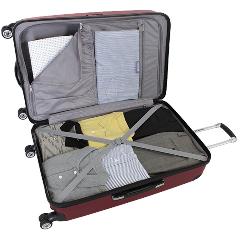 Чемодан Ridge L, бордовый / Миниатюра WWW (1000)